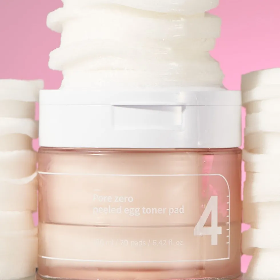No.4 Pore Zero Peeled Egg Toner Pad