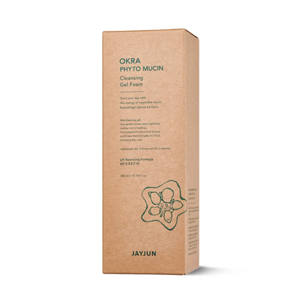 Okra Phyto Mucin Cleansing Gel Foam