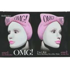 OMG! 2 in 1 KIT Detox Bubbling Microfiber Mask