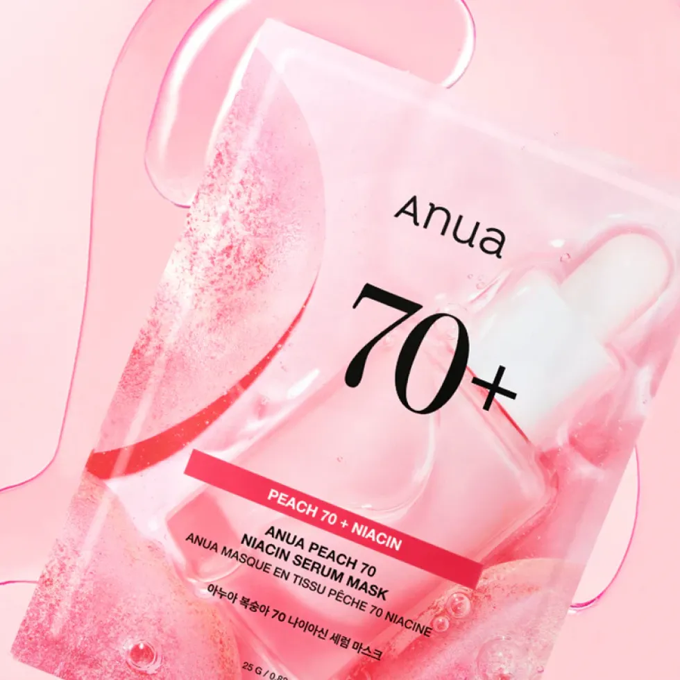 Peach 70% Niacin Serum Mask