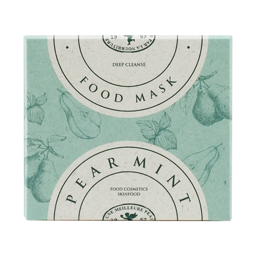 Pear Mint Food Mask