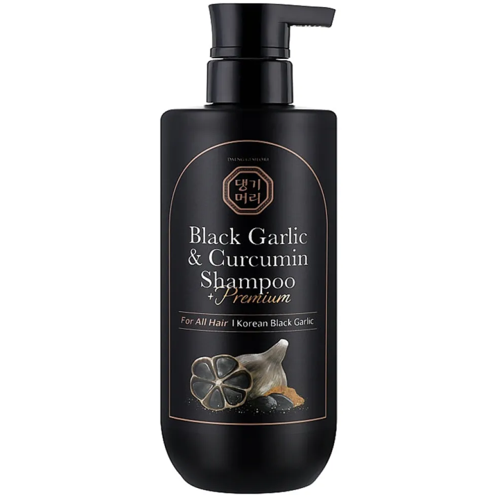 Premium Black Garlic & Curcumin Shampoo
