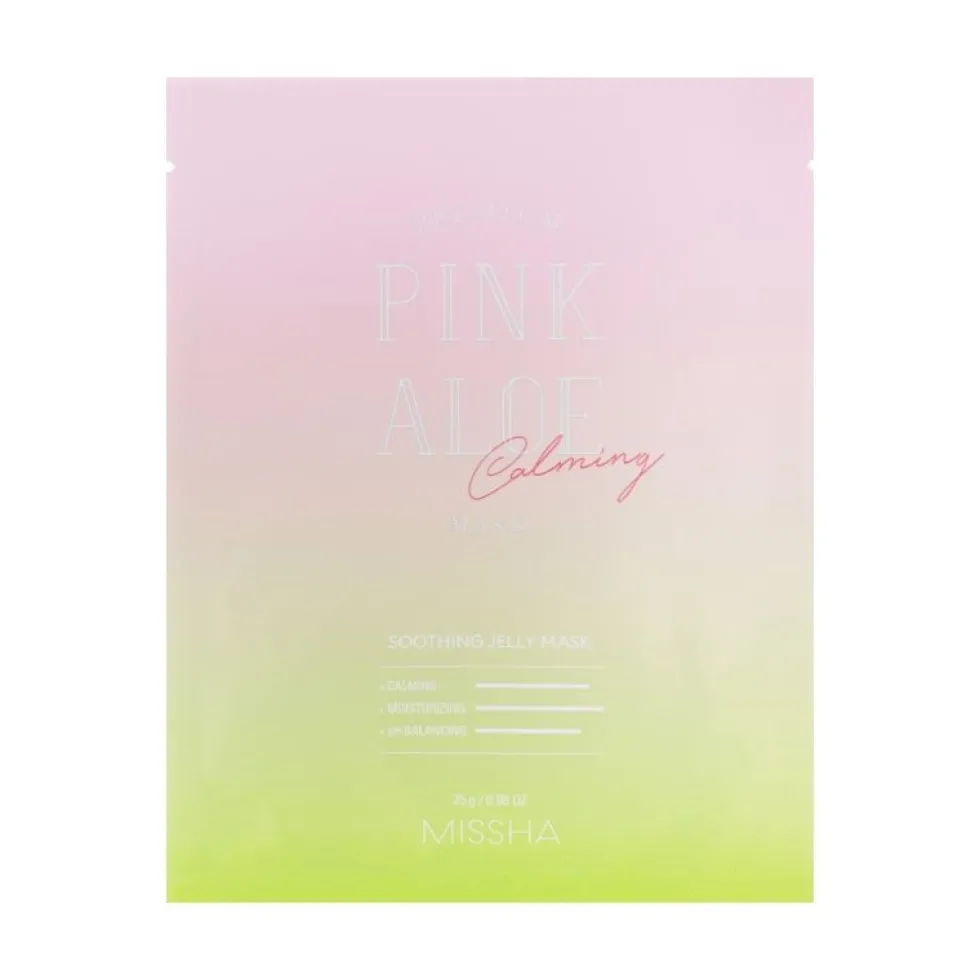 Premium Pink Aloe Soothing Jelly Mask