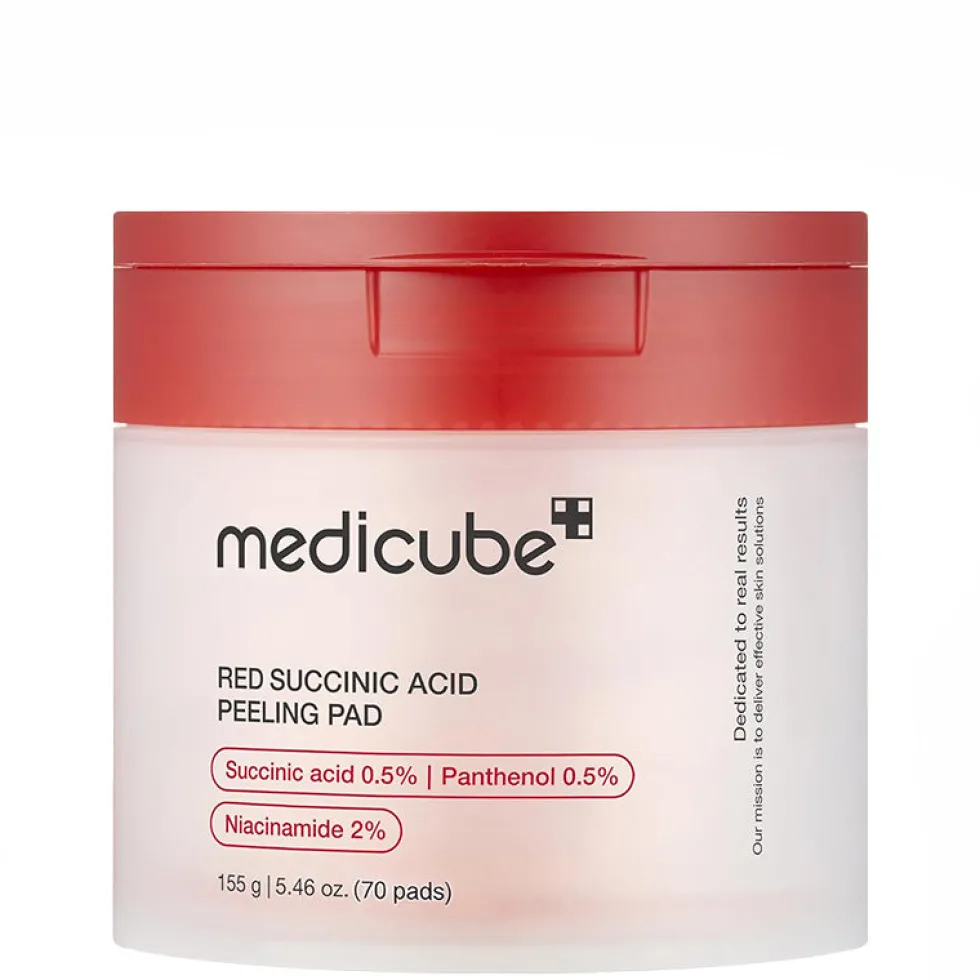 Red Succinic Acid Peeling Pad
