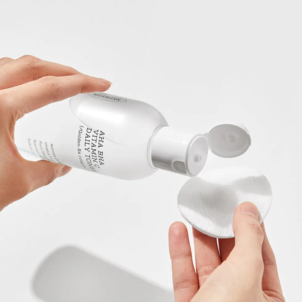REFRESH AHA BHA Vitamin C Daily Toner