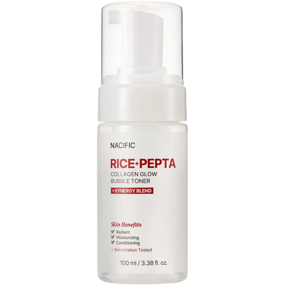 Rice Pepta Collagen Glow Bubble Toner