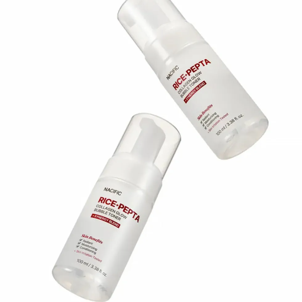 Rice Pepta Collagen Glow Bubble Toner