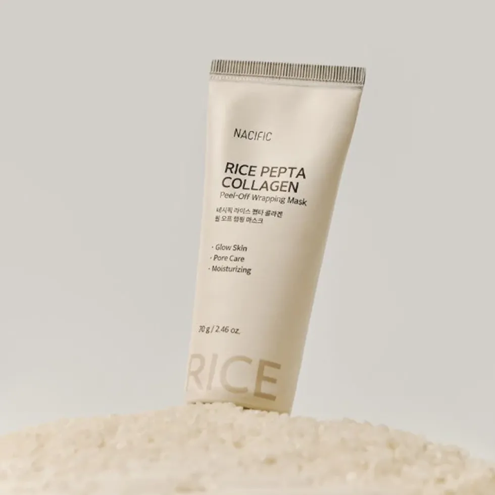Rice Pepta Collagen Peel Off Wrapping Mask