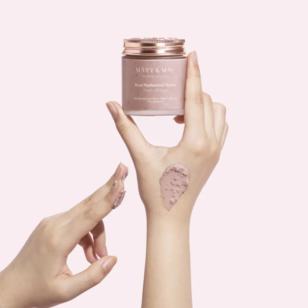 Rose Hyaluronic Hydra Wash Off Pack