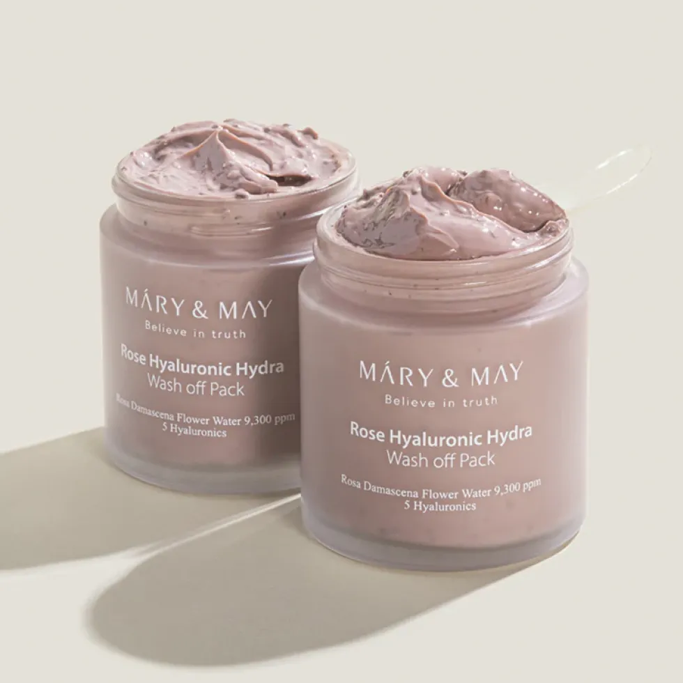 Rose Hyaluronic Hydra Wash Off Pack