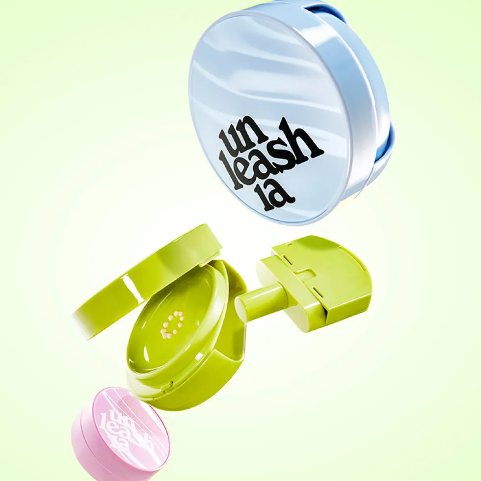 Satin Wear Healthy Green Cushion RE-FEEL doosje (zonder navulling)