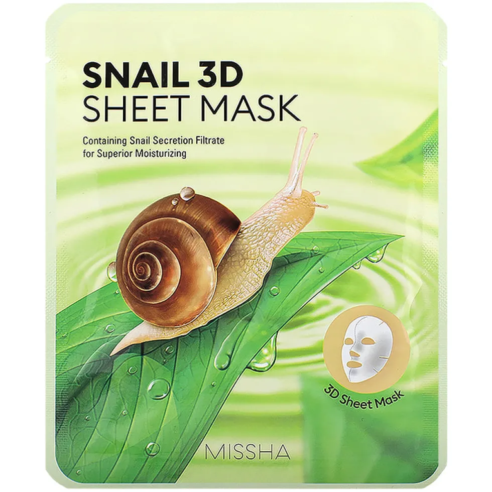 Snail 3D Sheet Mask