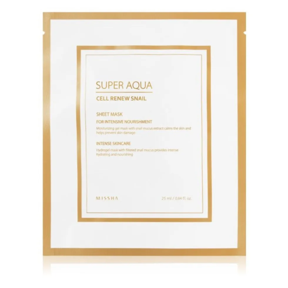 Super Aqua Cell Renew Snail Hydro Gel Mask