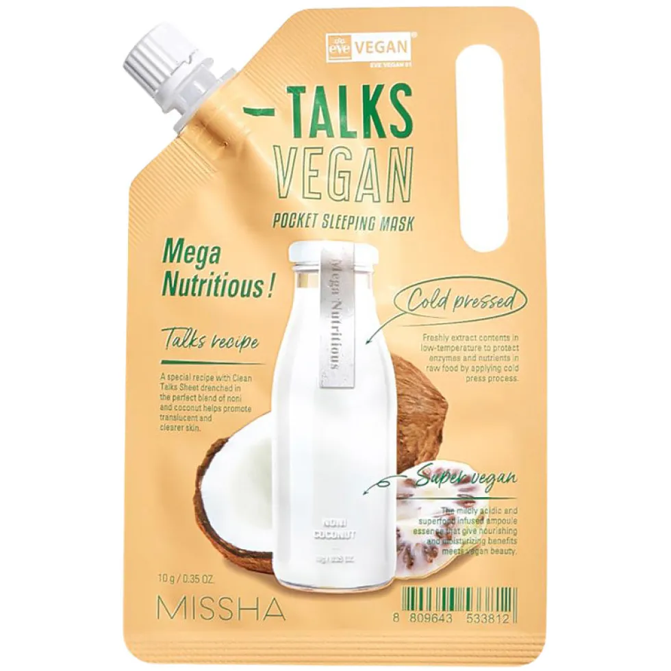 Talks Vegan Squeeze Pocket Sleeping Mask