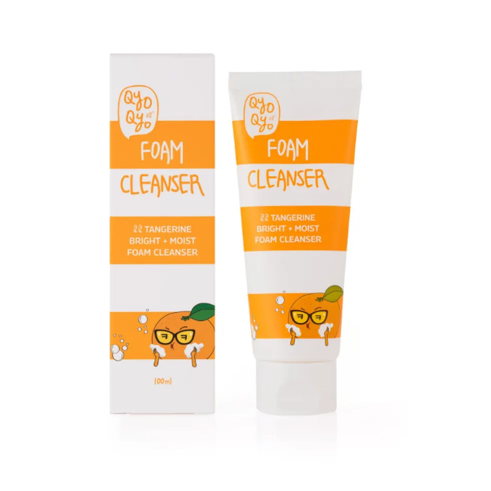 Tangerine Bright+Moist FOAM CLEANSER