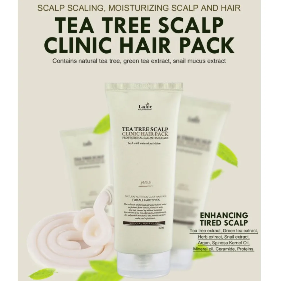 Tea Tree Scalp Clinic Hair Pack