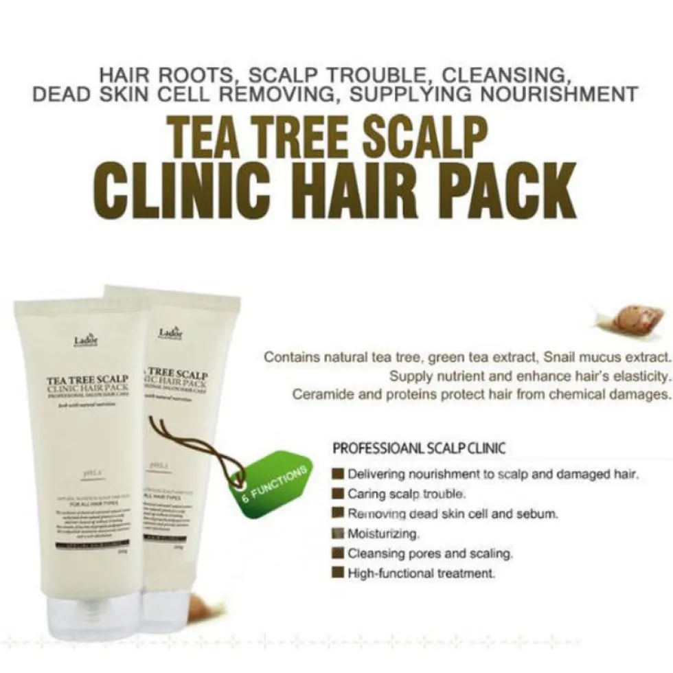 Tea Tree Scalp Clinic Hair Pack
