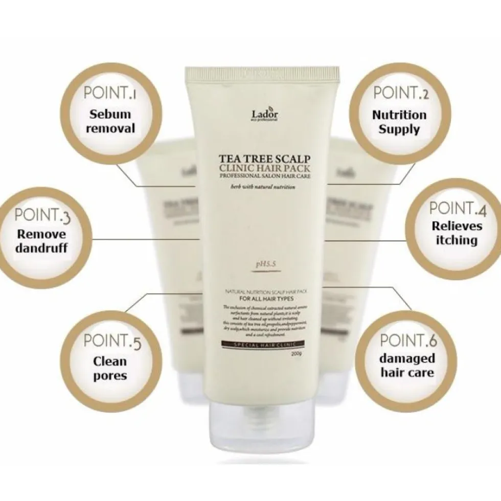 Tea Tree Scalp Clinic Hair Pack