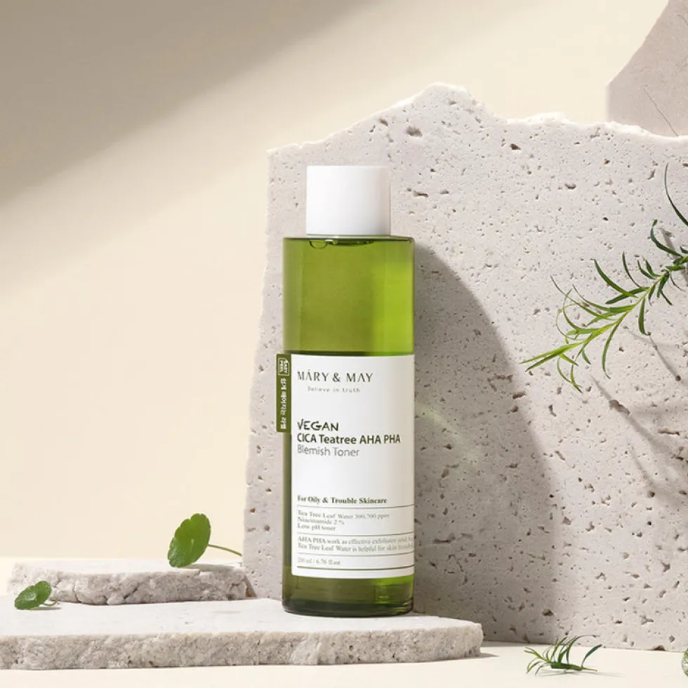Vegan CICA Tea Tree AHA PHA Toner