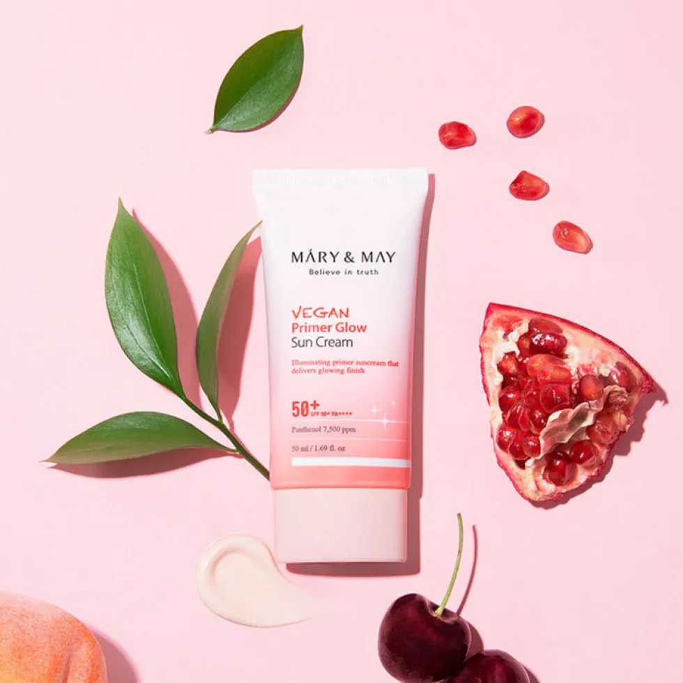 Vegan Primer Glow Sun Cream SPF50+ PA++++