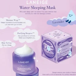 Water Sleeping Mask [Lavender]
